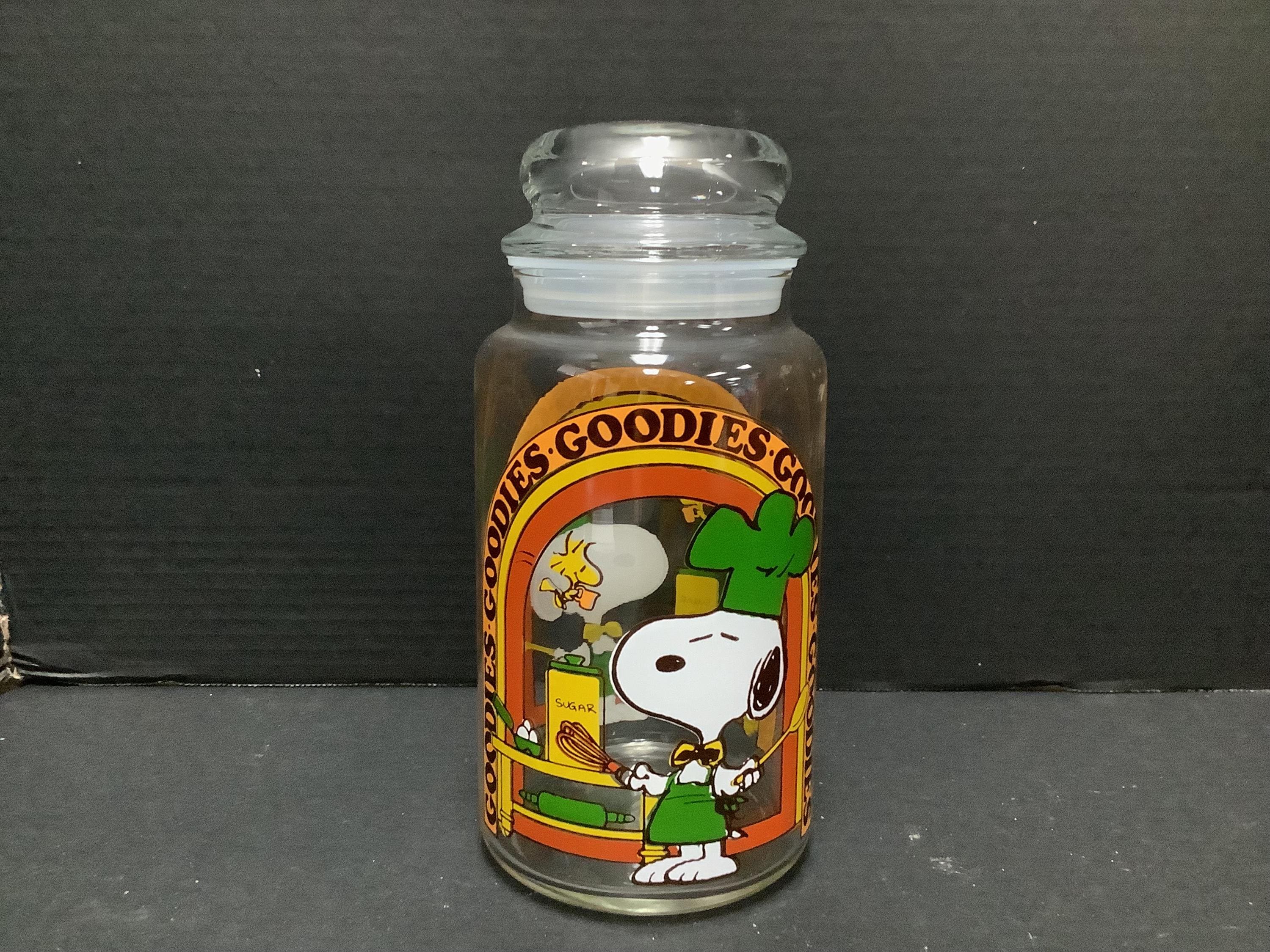 Snoopy Goodies Jar - Etsy