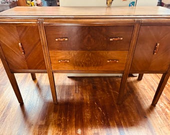 Art Deco Waterfall Buffet or Sideboard