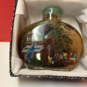 Chinese Painted Perfume Bottle
