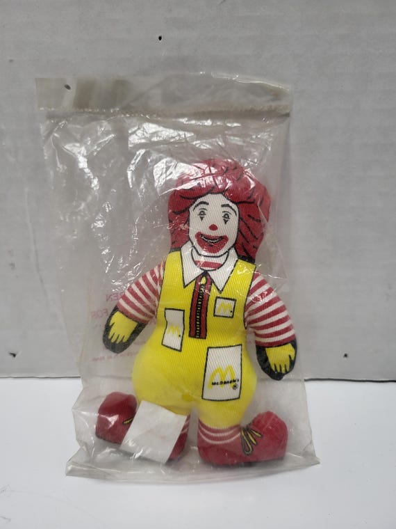 Ronald Mcdonald Plush Toy