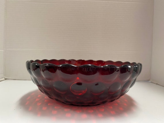 Bubble Ruby Vegetable Bowl