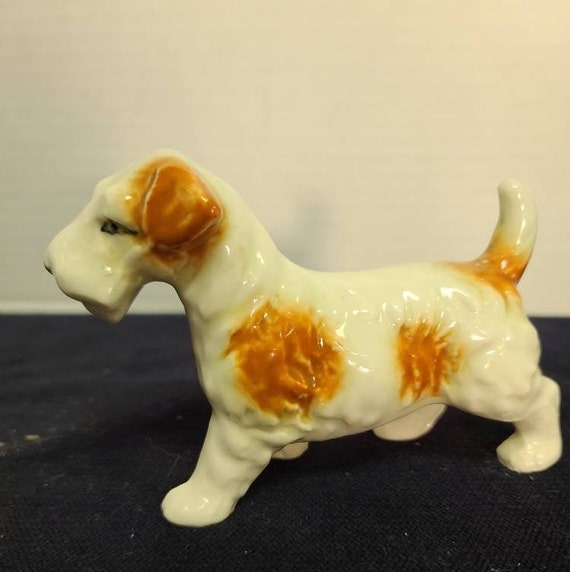 Terrier dog figurine Occupied Japan