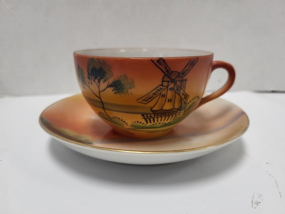 Hand Painted Tea Cup