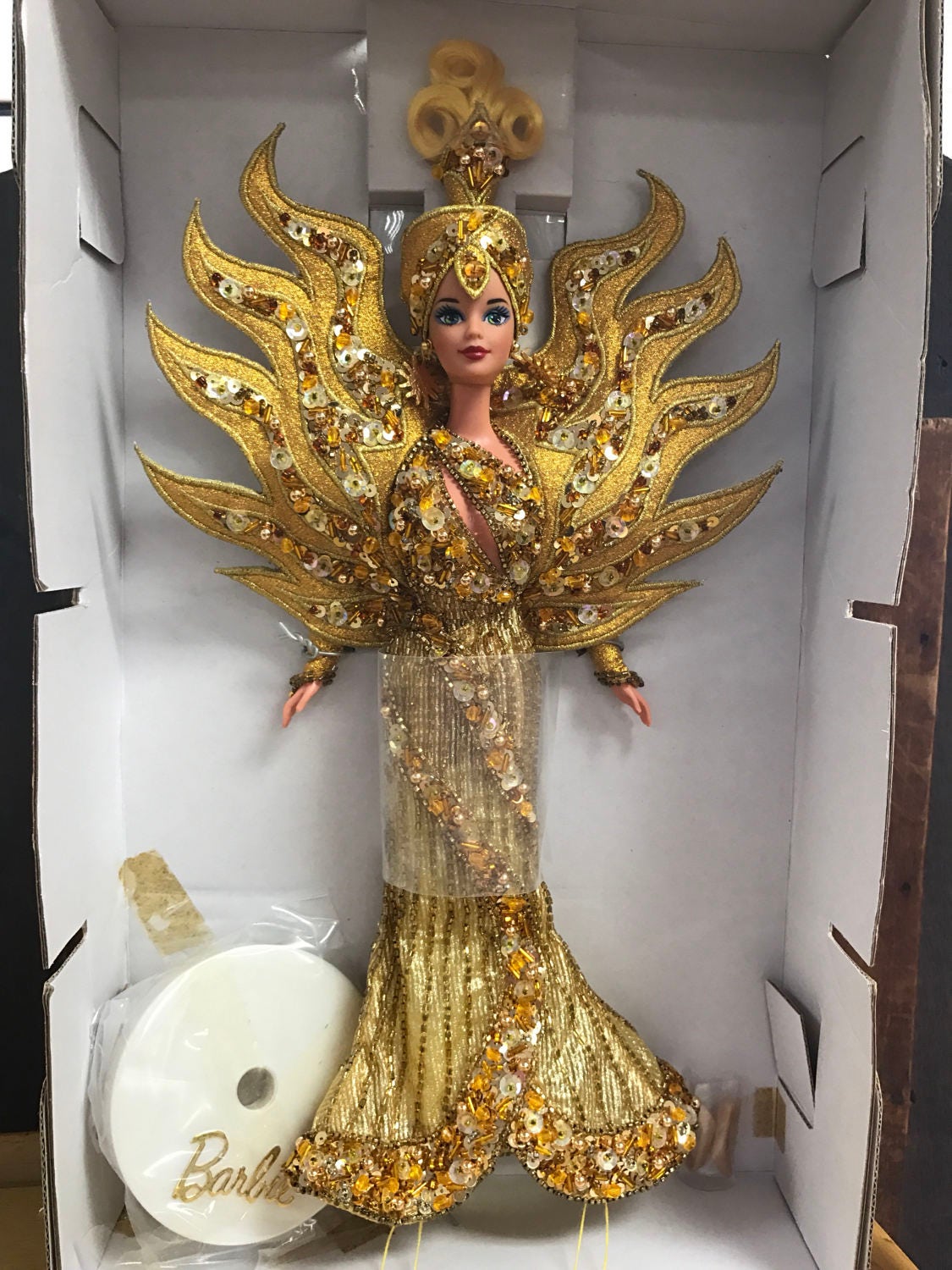 bob mackie barbie goddess of the sun