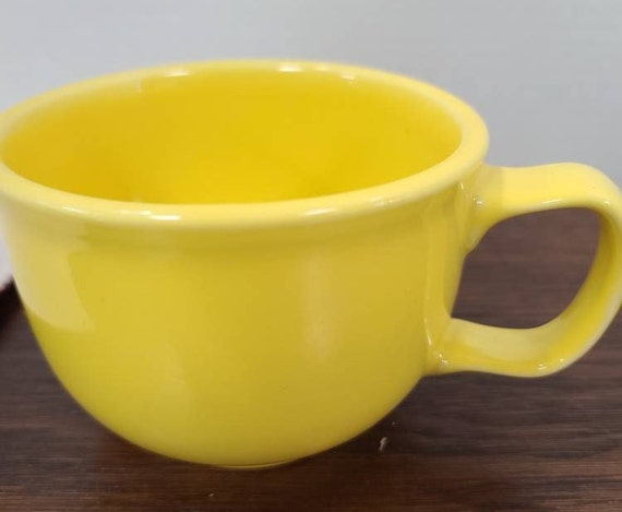 Fiesta yellow mug