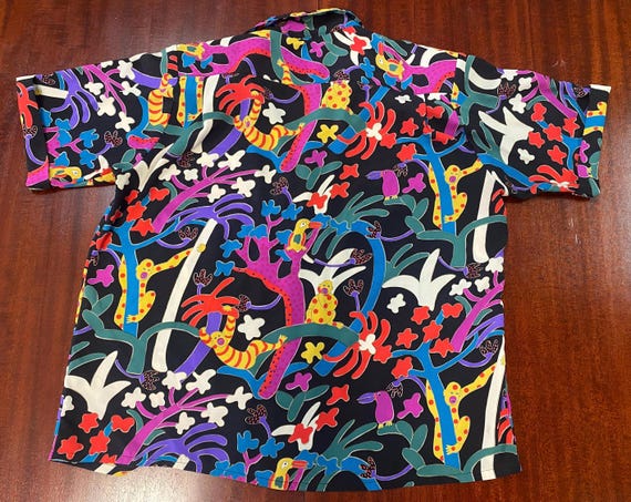 Psychedelic ButtonUp Blouse - image 4