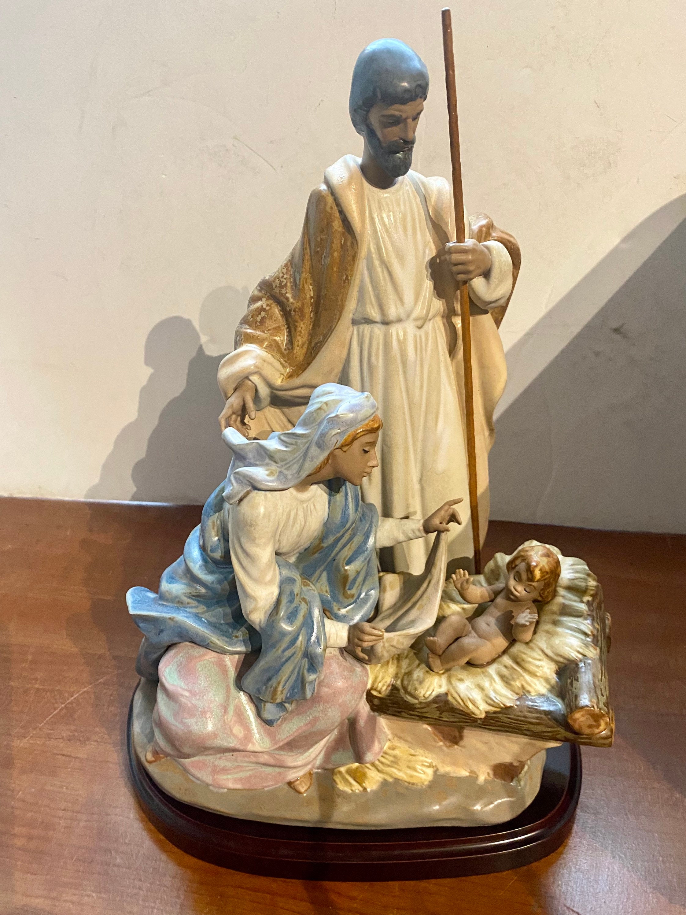 Lladro large Nativity with box
