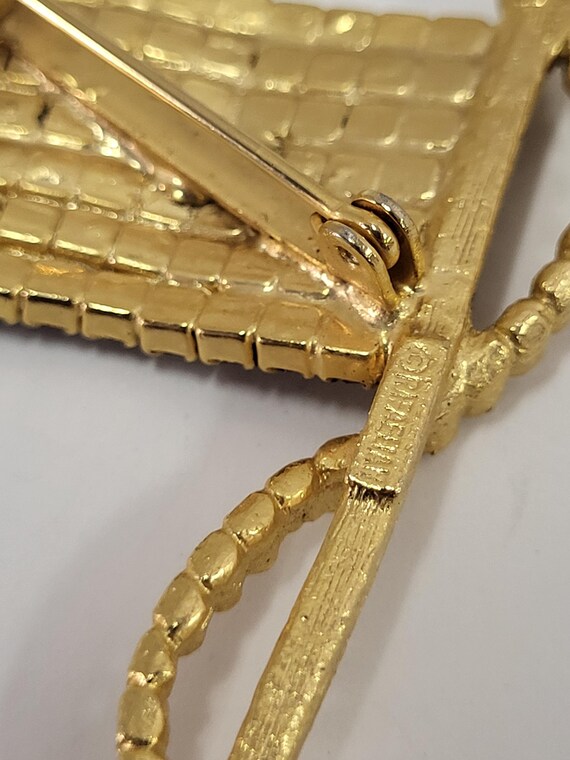 Rhinestone Flag Brooches - image 8