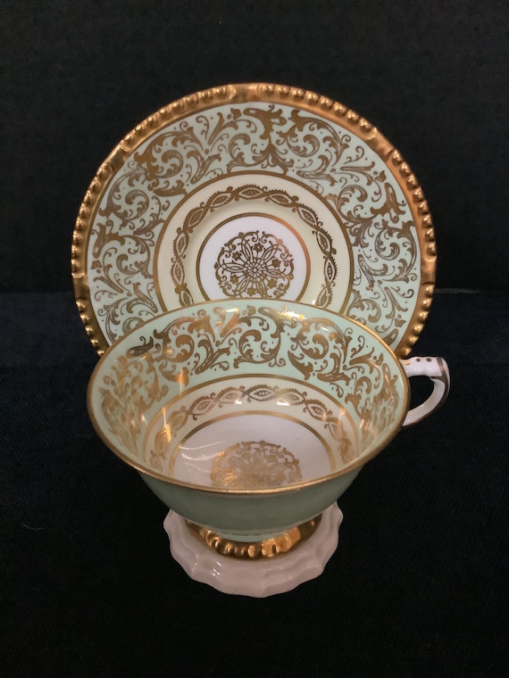 Paragon Mint Fine Bone cup and saucer