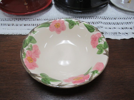 Desert Rose vegetable bowl 9"