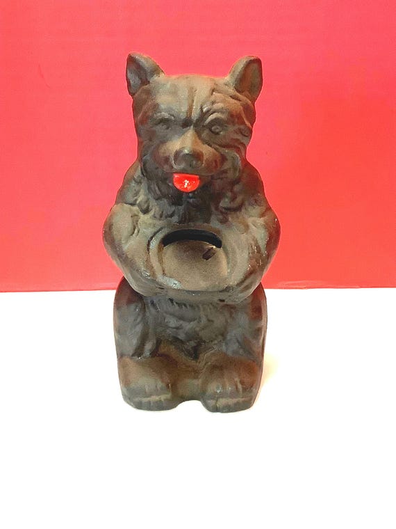 Cast Iron Bear Bank