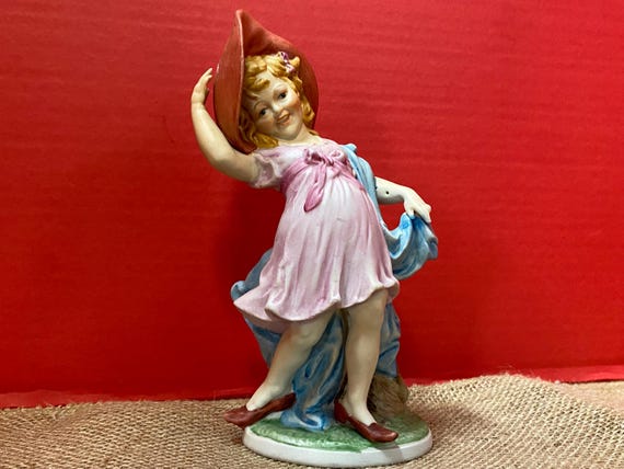 Bisque Girl Figurine