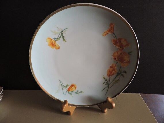 Floral plate by Eagle China