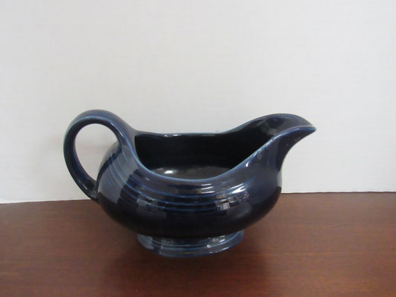 Cobalt Blue Fiesta Open Sauce or gravy boat