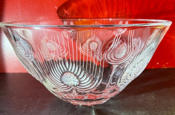 Lalique Thistle Bowl