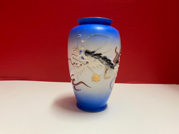 Japanese Hand Painted Vase