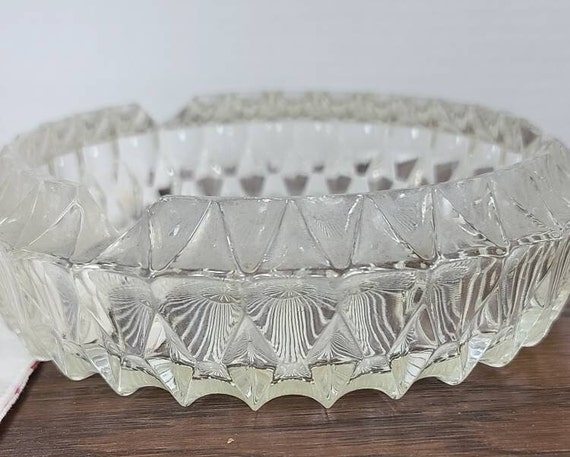 Heavy Glass Ashtray