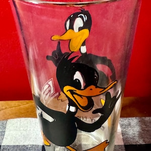 Daffy Duck Pepsi Glass