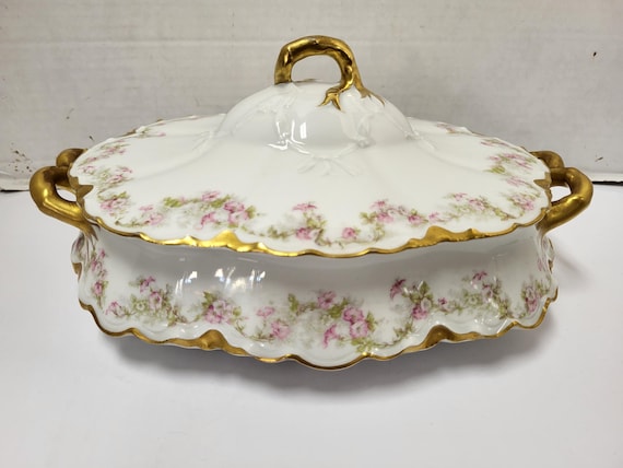 Haviland Floral Vegetable Dish