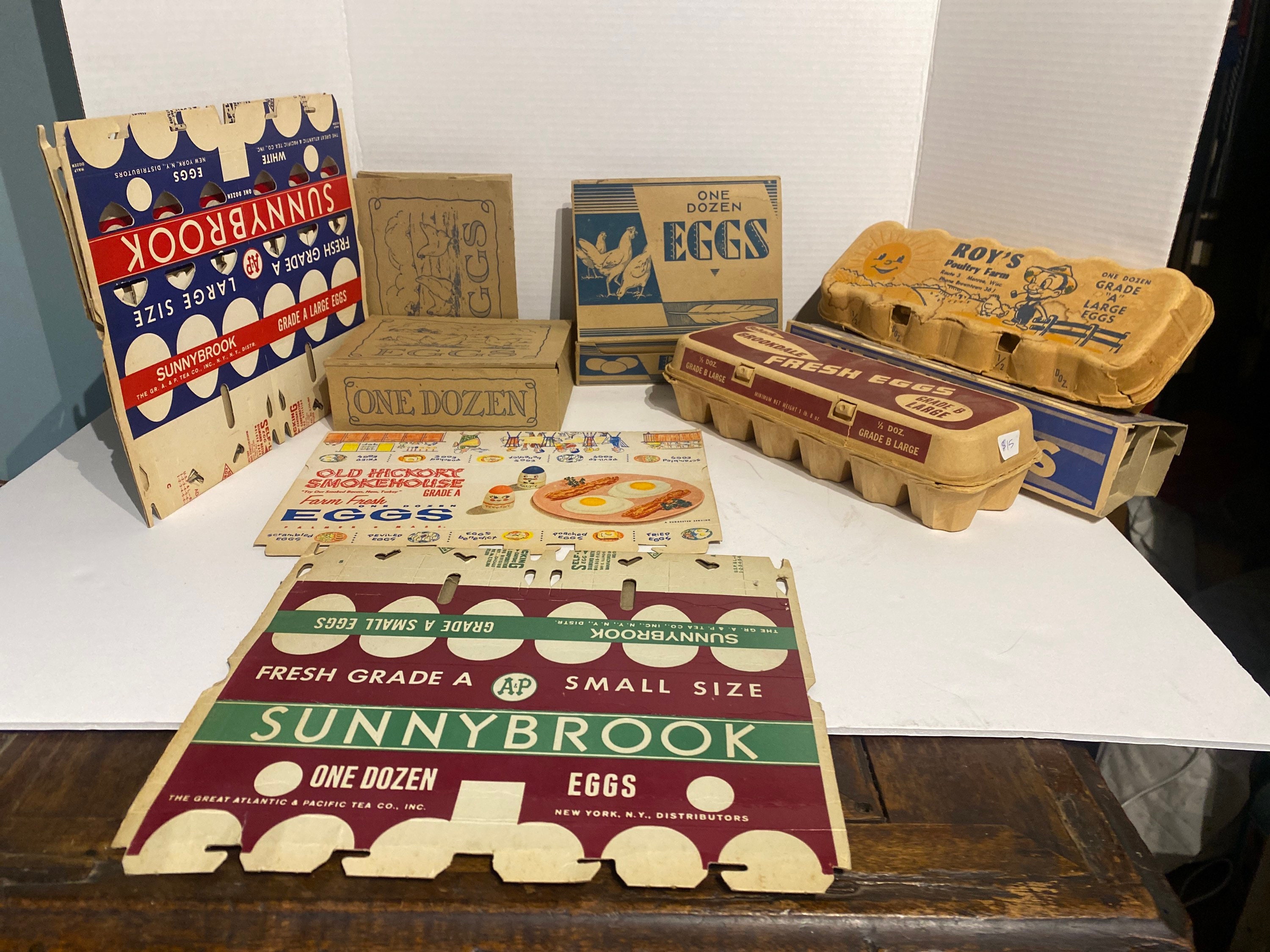 Pretty Egg Packaging: Vintage Style Egg Cartons - Home in the