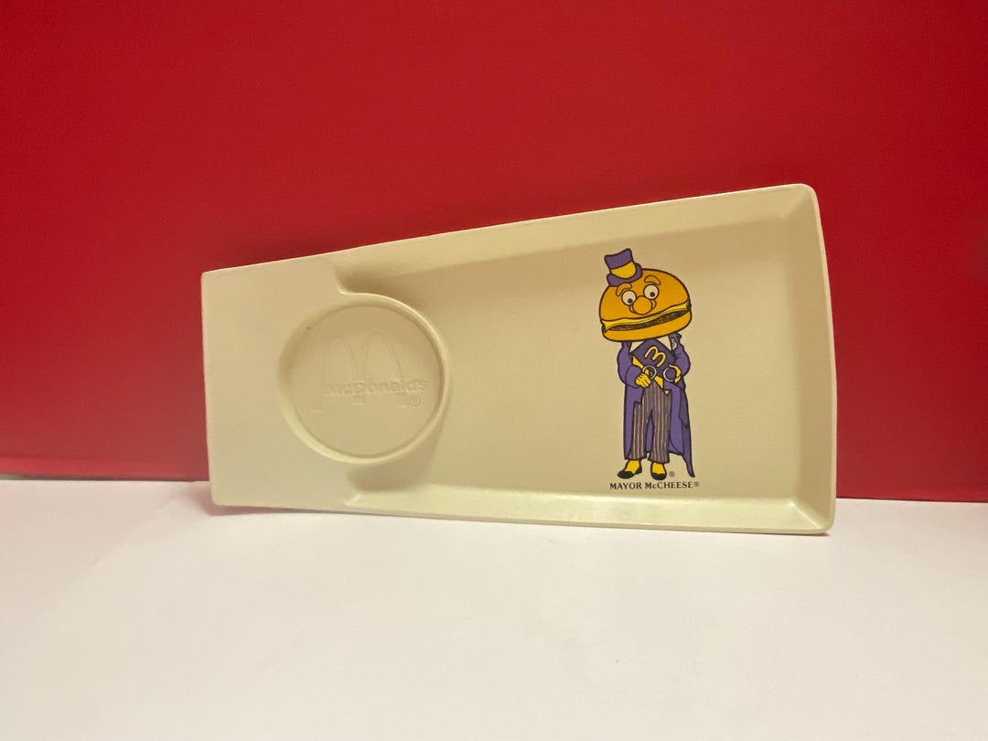 70年代 マクドナルド メイヤーマックチーズ ロナルド ガラス
