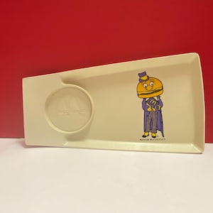 McDonalds Mayor McCheese Food Tray
