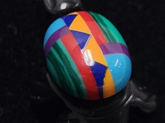 Zuni Turtle Earrings View 3