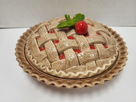 Ceramic Cherry Pie Dish
