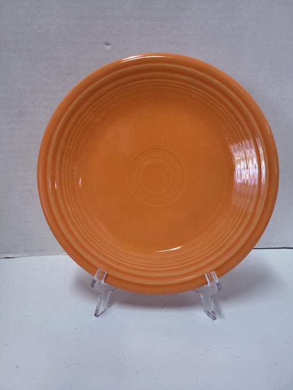 Fiestaware Tangerine Bread Plate