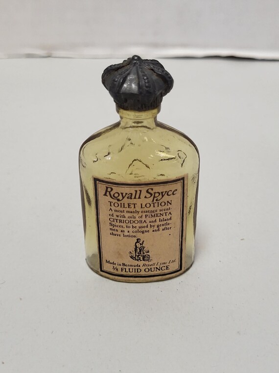 Royall Spyce Toilet Lotion Bottle