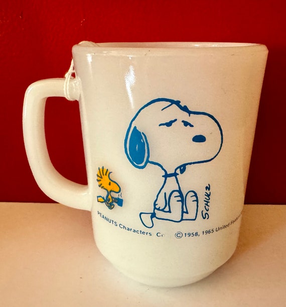 Fire King Snoopy Mug Coffee Break