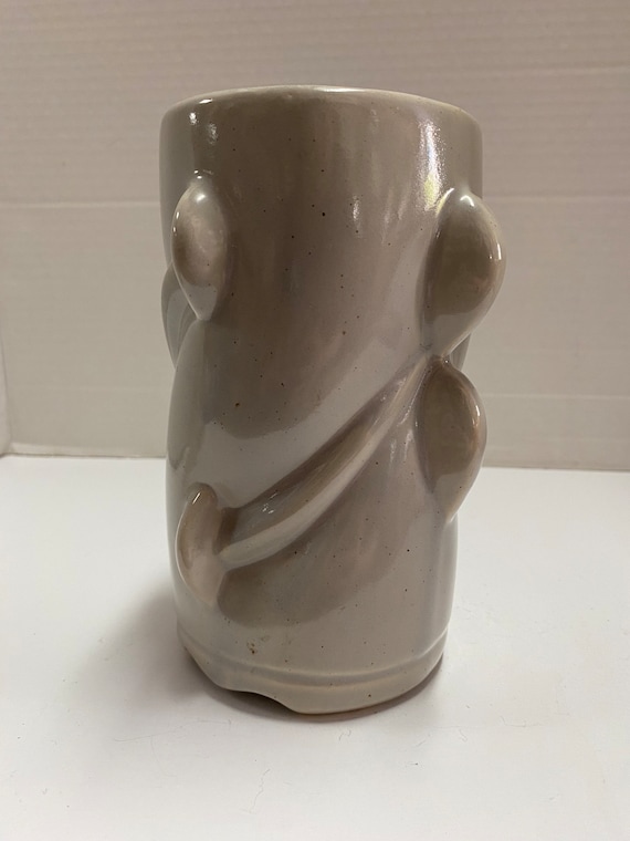 MCM Gray Mushroom Vase
