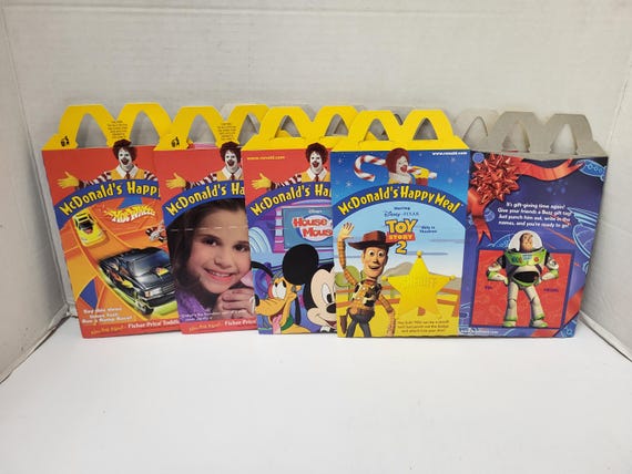 Mcdonalds Happy Meal Boxes