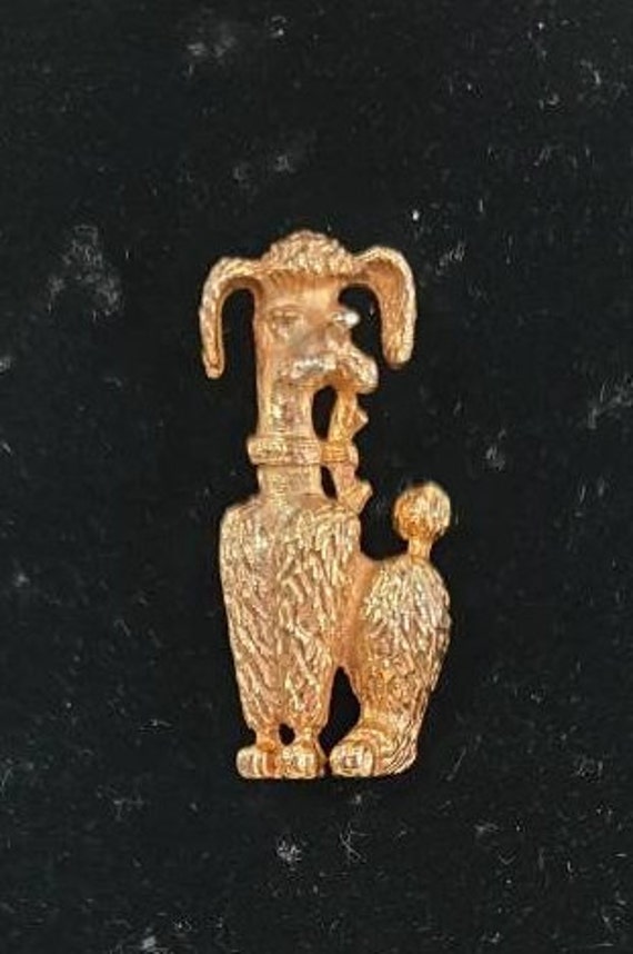 Vintage Poodle Brooch