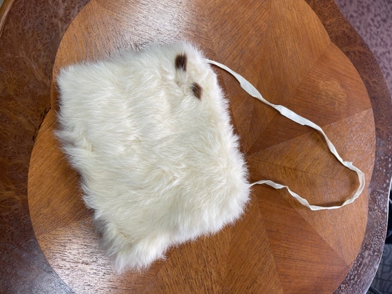 Rabbit fur muff - image 3