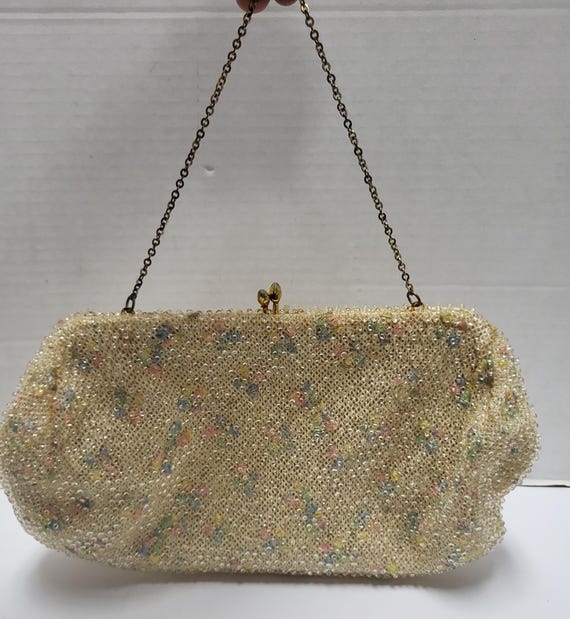 Lemured Beaded Purse