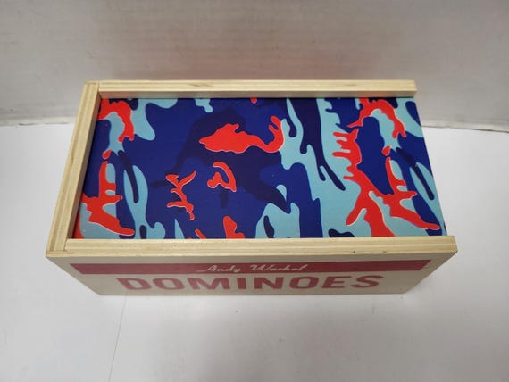 Andy Warhol "Dominoes" camouflage game set