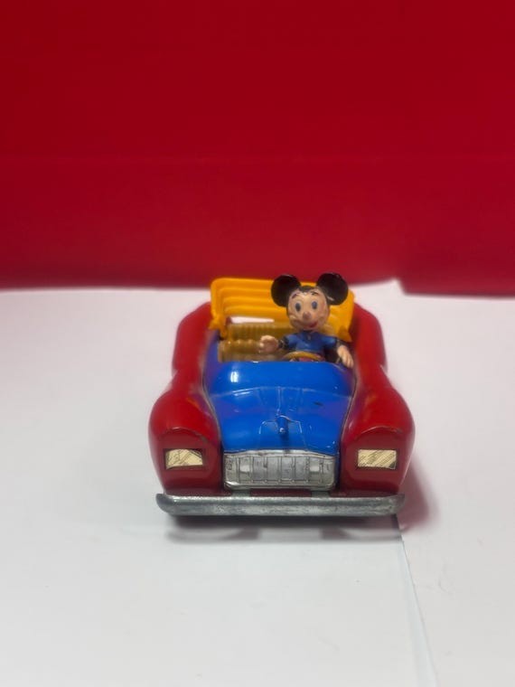 Walt Disney Topolino Polistic N. 600 Mickey Mouse Car