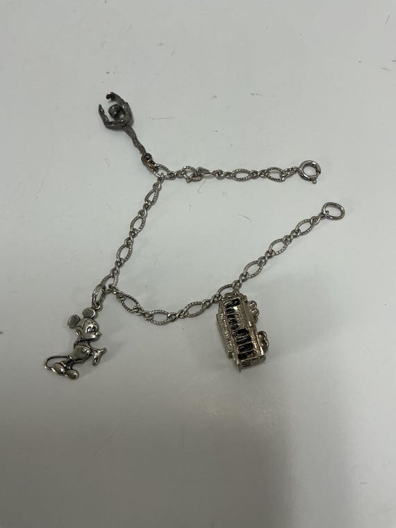 Disney Sterling Charm bracelet