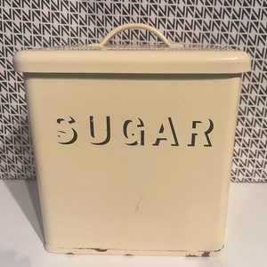Metal Sugar cannister