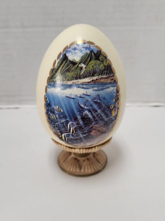 Danbury Mint Porcelain Egg