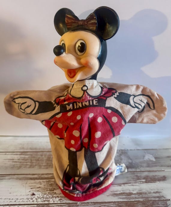 Minnie Mouse Disney hand puppet