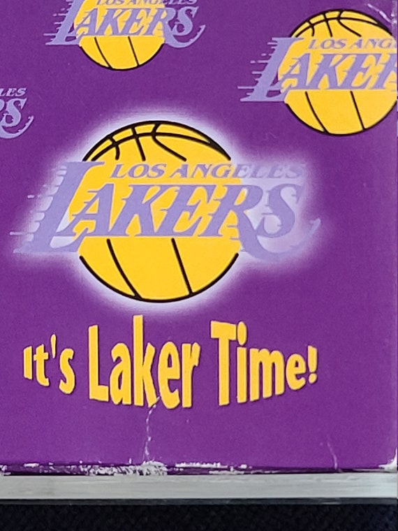 Mcdonald's It's "Laker Time" watch and box.
