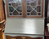 Mahogany Secretary Bookcase with secret compartments