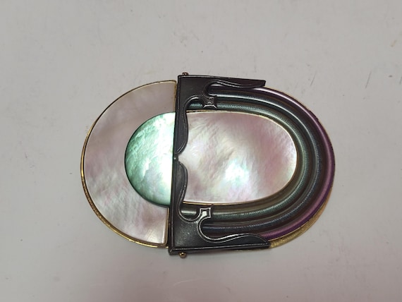 Langani Mother of Pearl Brooch