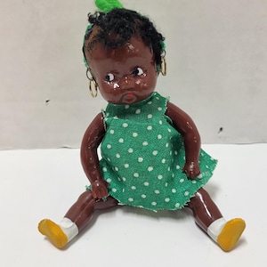African American Celluloid Doll