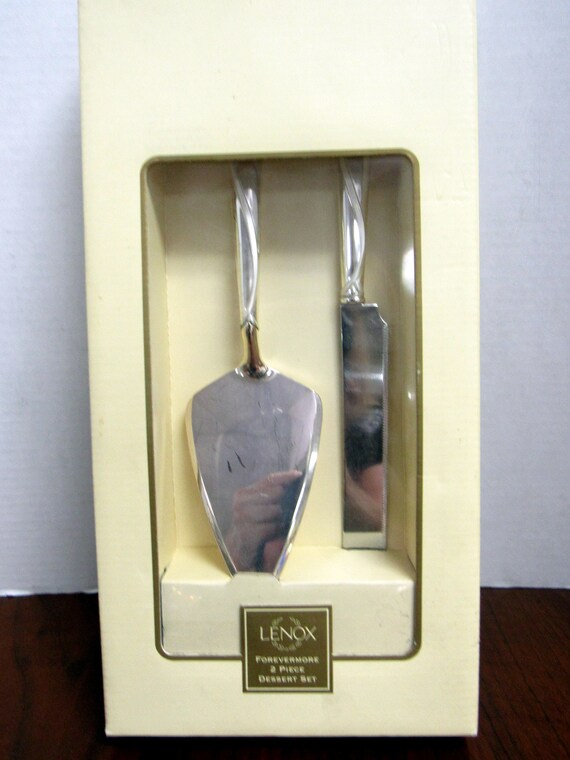 Lenox Forevermore dessert set in original box