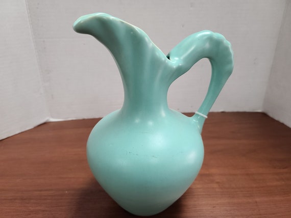 Turquoise Pitcher or Vase