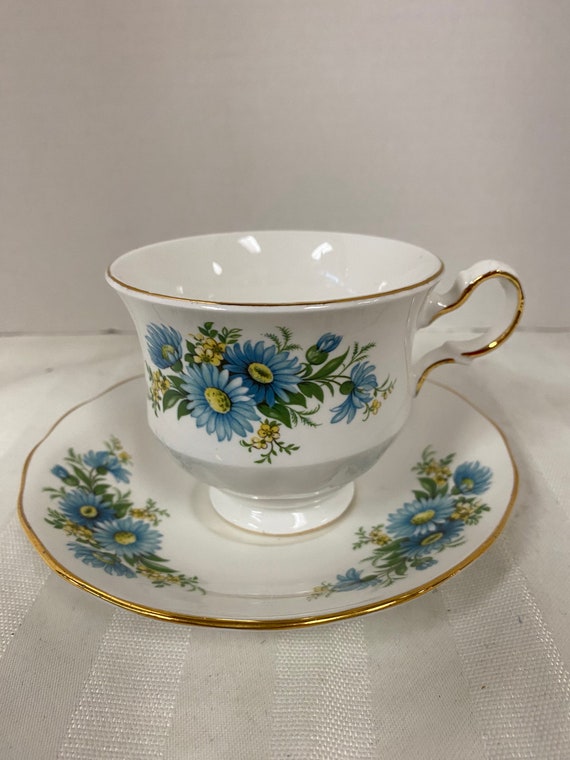 Queen Anne Teacup and Saucer