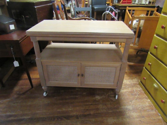 rolling cart buffet server